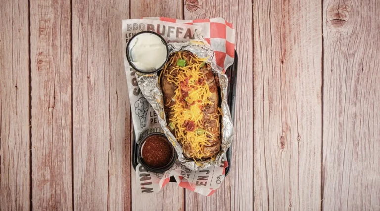 House Special Chopped Beef Baked Potato